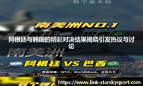 阿根廷与韩国的精彩对决结果揭晓引发热议与讨论